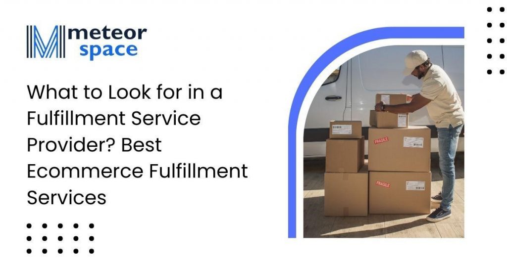 Fulfillment Service Provider